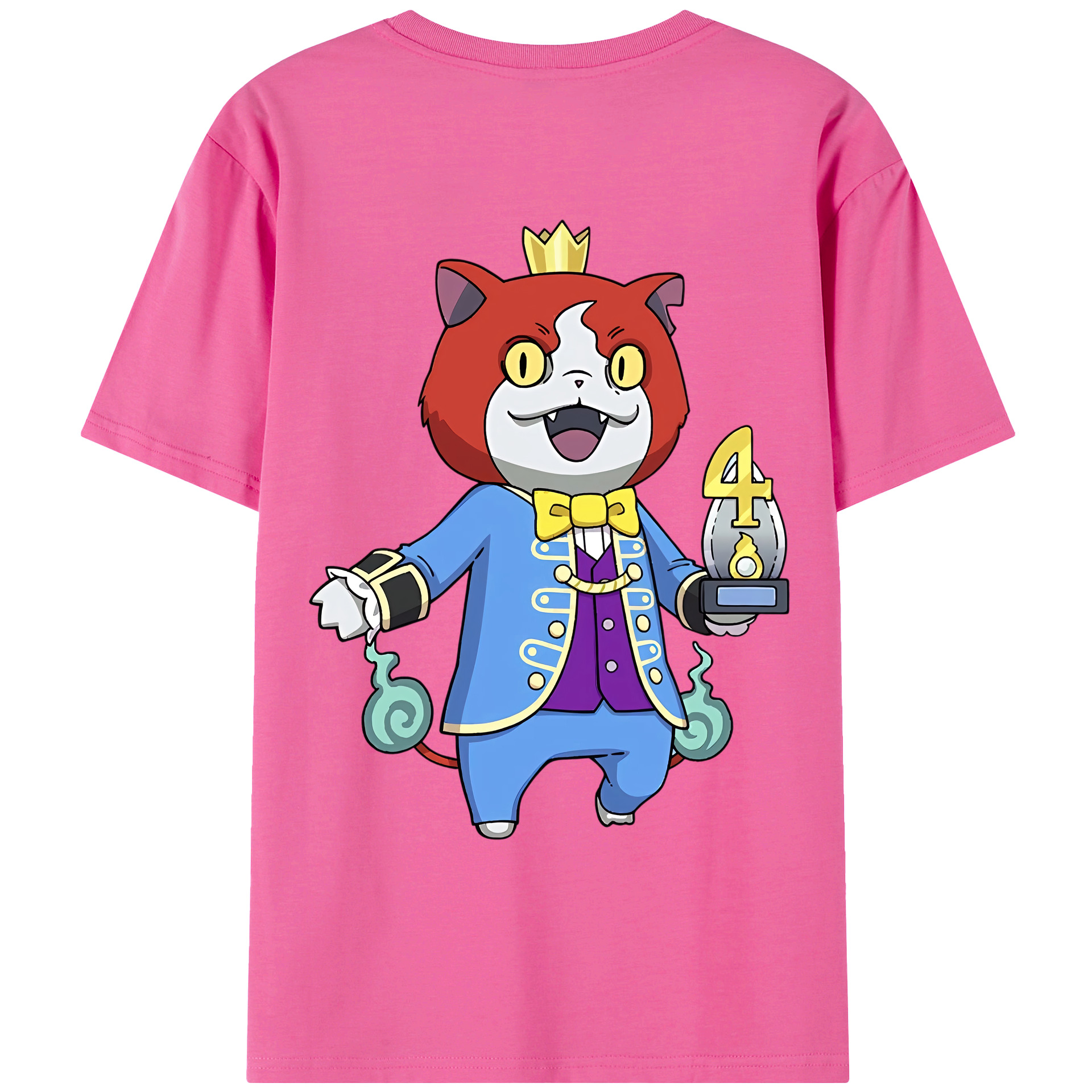 （画像用） 妖怪ウォッチ Yo-kai Watch レディース半袖Tシャツ(バックプリント)